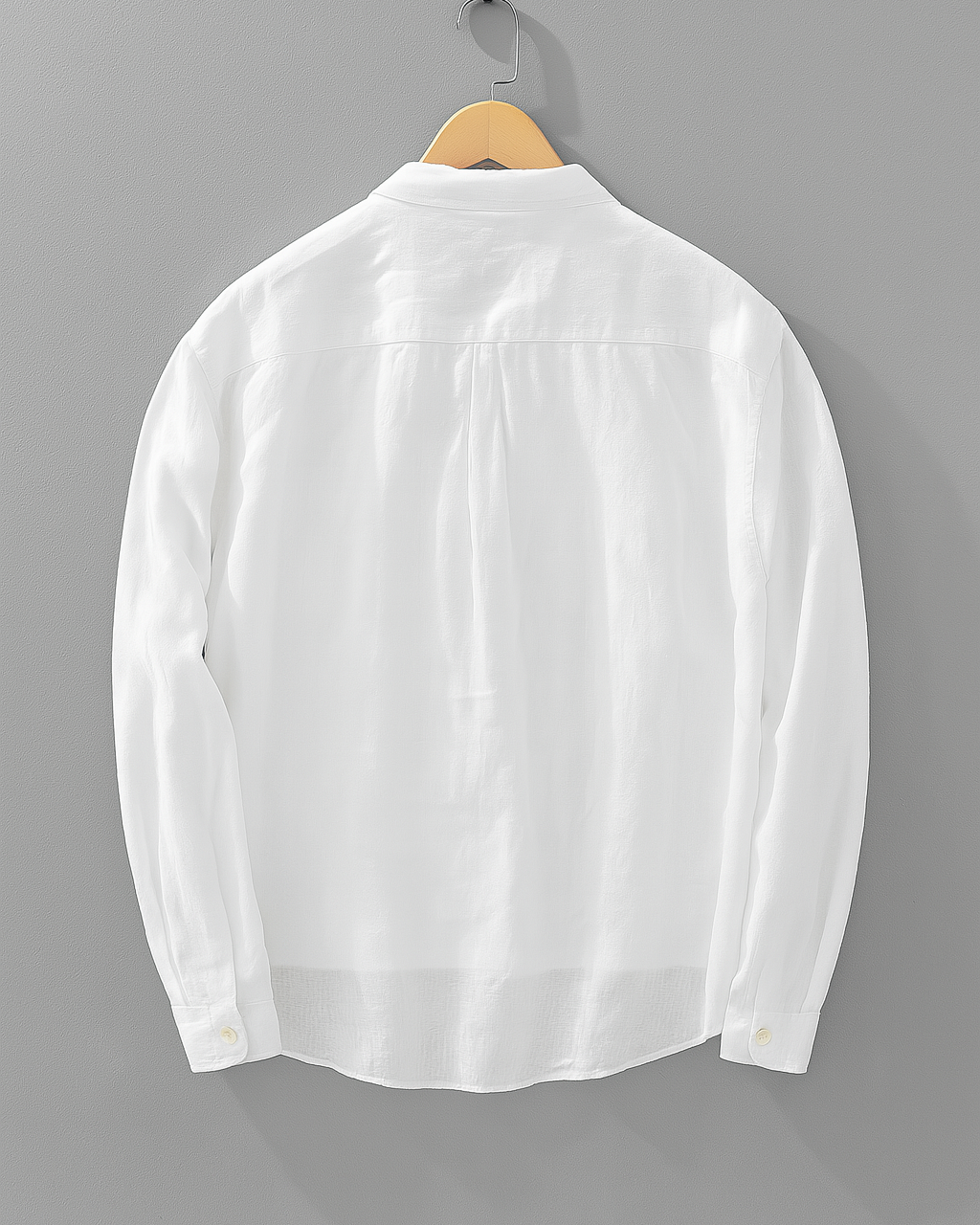 Elliot Kyoto Collar Shirt – Minimalist Resort Shirt in Crisp Cotton-Linen Blend