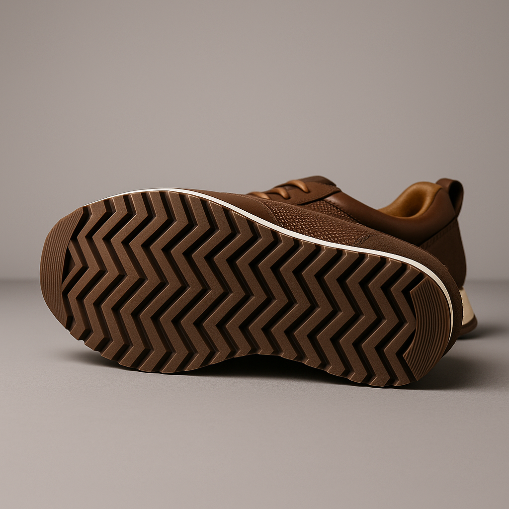 Callum Men’s Leather Sneakers – Supportive Cushioning & Premium Everyday Comfort