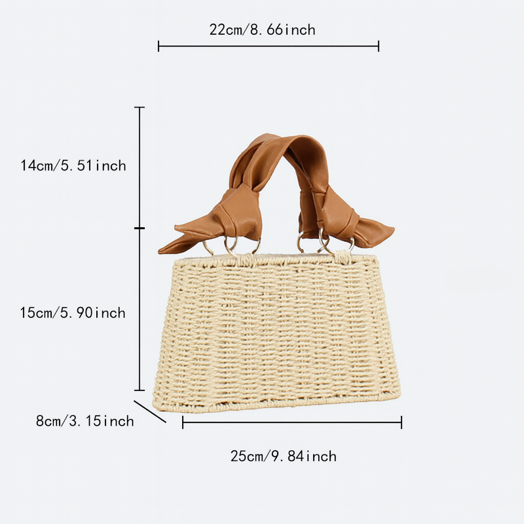 Hawaii Women’s Hand-Woven Straw Handbag