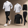 Darius Men’s Tracksuit Set – Lightweight Stretch with Compression Layers