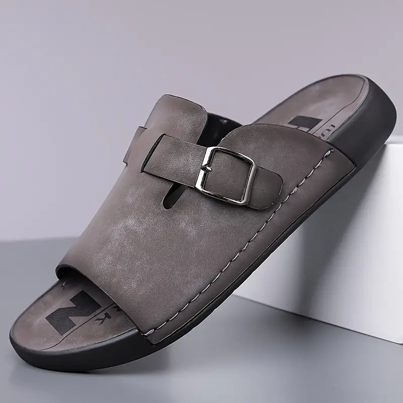 Chic Seattle Slide Sandals – Soft Vegan Suede with Cushioned Footbed for Women 0
