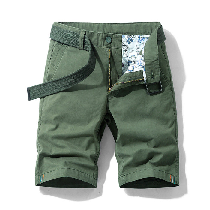 Chicago Casual Knee-Length Shorts – Breathable Fiber Blend with Relaxed Fit 1