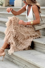 Chicago Flowing Maxi Skirt – Soft Fabric & Relaxed Fit for Effortless Elegance 2