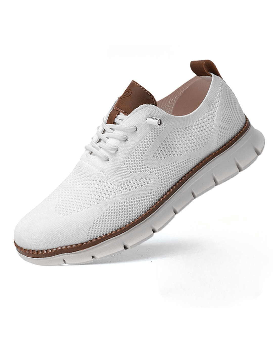 Chicago Luxe Sneakers – Premium Italian Leather with Breathable Flyknit & Memory Foam Comfort 12