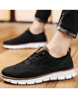 Chicago Luxe Sneakers – Premium Italian Leather with Breathable Flyknit & Memory Foam Comfort 6