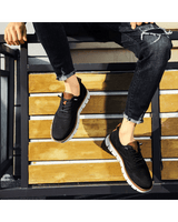 Chicago Luxe Sneakers – Premium Italian Leather with Breathable Flyknit & Memory Foam Comfort 8