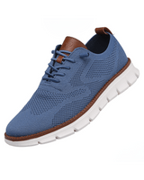 Chicago Luxe Sneakers – Premium Italian Leather with Breathable Flyknit & Memory Foam Comfort 9