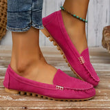 Chicago Luxe Suede Loafers for Women – Slip-On Comfort with Non-Slip Outsole 8