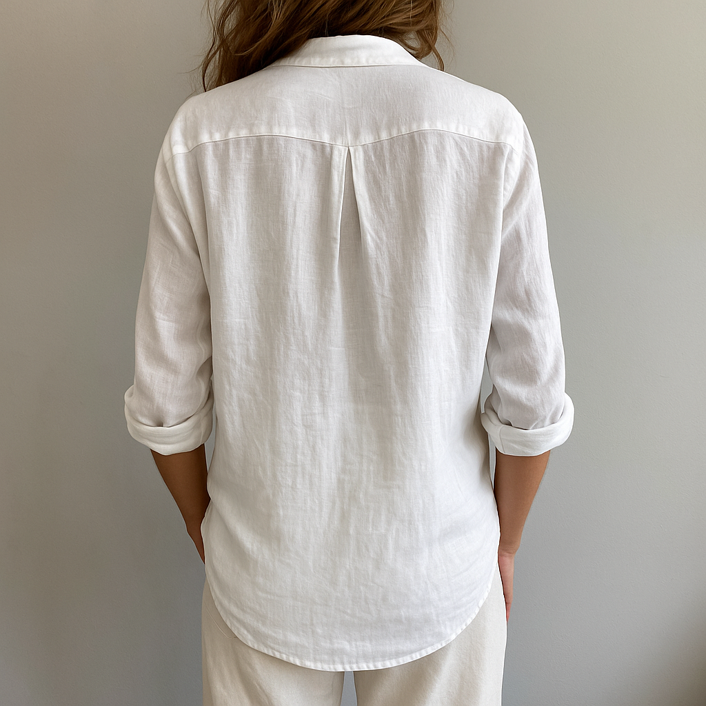 Chicago Plus Size Cotton Blouse – Lightweight & Flowy Summer Top for Women 2