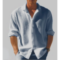 Chicago Relaxed Cotton Shirt – Lightweight & Breathable for Versatile Style 0