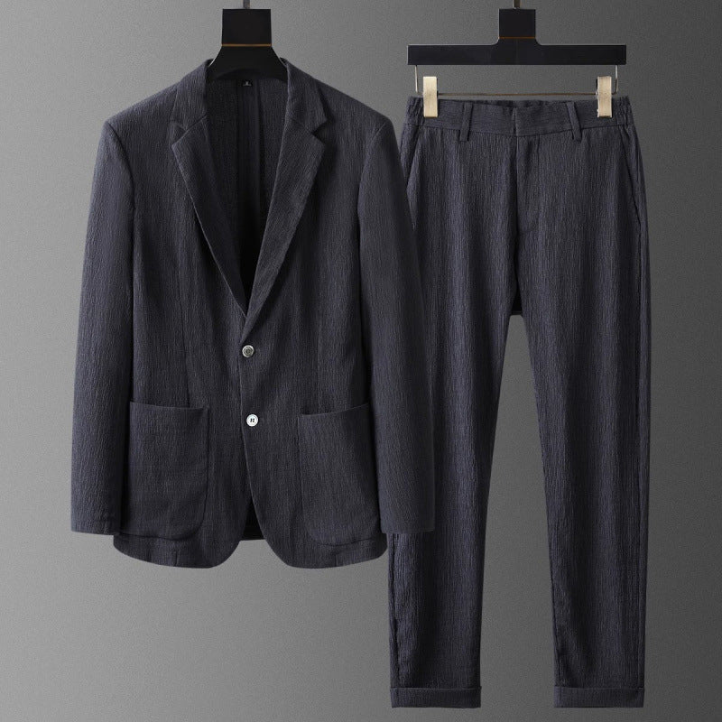 Chicago Tailored Suit Set – Lightweight Lyocell-Polyester Blend for Summer Events 1