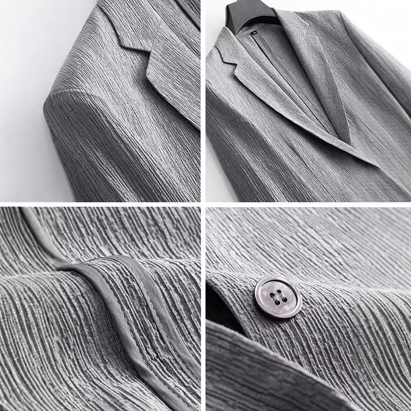 Chicago Tailored Suit Set – Lightweight Lyocell-Polyester Blend for Summer Events 5