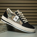 Chicago Textured Low Top Sneakers – Lightweight Braided Midsole & Secure Fit 0
