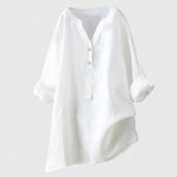 Chicago V-Notch Women's Shirt – Lightweight Cotton with Rolled Sleeves 1
