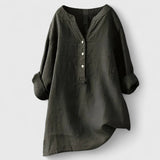 Chicago V-Notch Women's Shirt – Lightweight Cotton with Rolled Sleeves 3