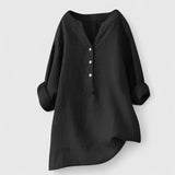 Chicago V-Notch Women's Shirt – Lightweight Cotton with Rolled Sleeves 4