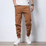 City Chic Cargo Joggers – Durable Cotton-Spandex with Reinforced Knees & Elastic Cuffs 0