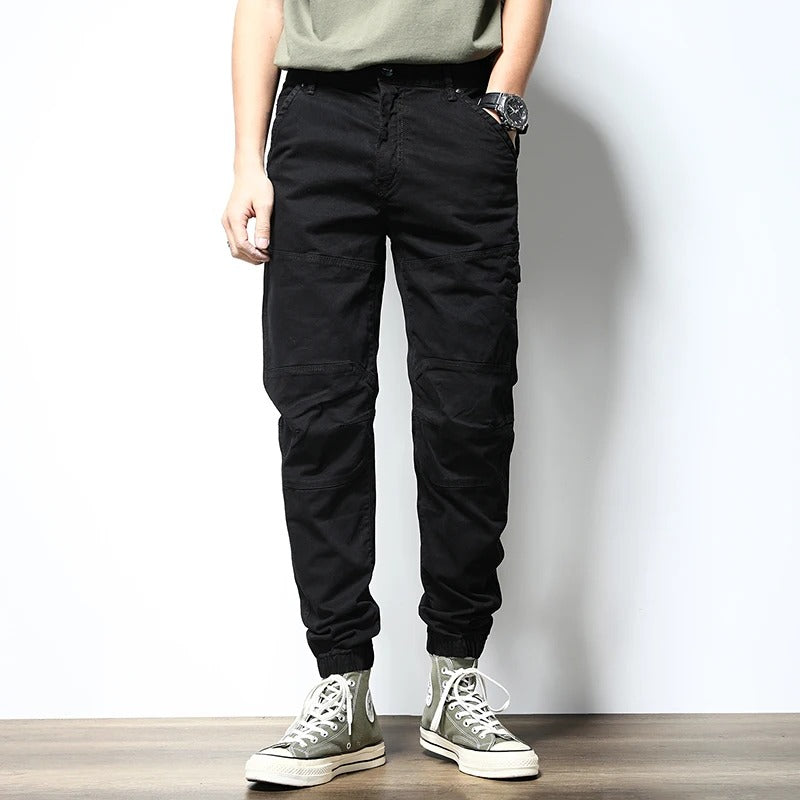 City Chic Cargo Joggers – Durable Cotton-Spandex with Reinforced Knees & Elastic Cuffs 11