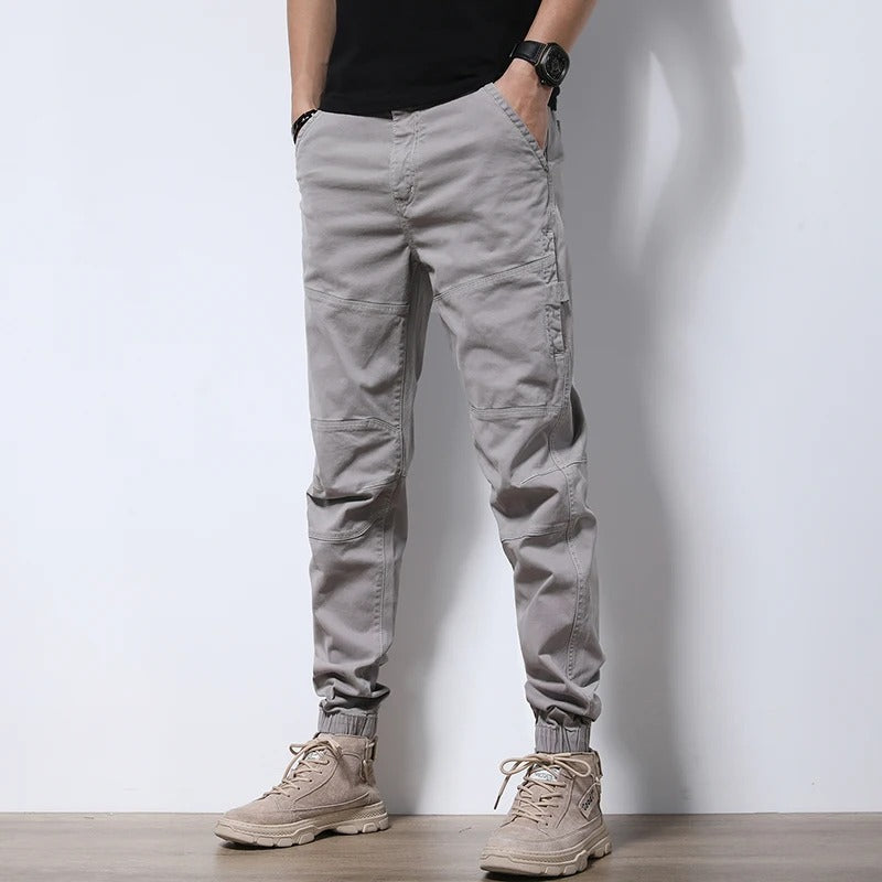 City Chic Cargo Joggers – Durable Cotton-Spandex with Reinforced Knees & Elastic Cuffs 7
