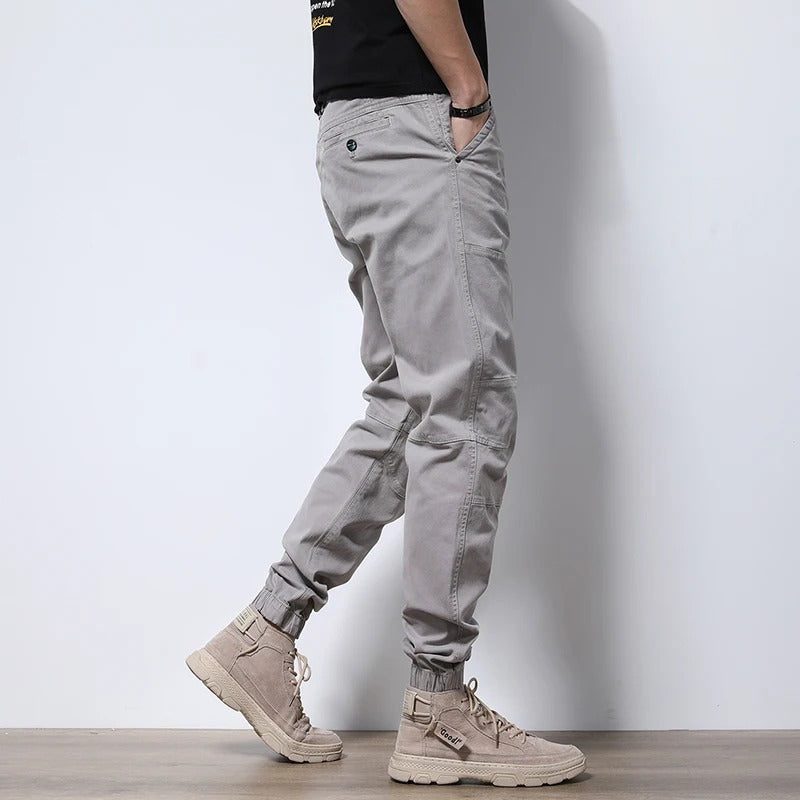 City Chic Cargo Joggers – Durable Cotton-Spandex with Reinforced Knees & Elastic Cuffs 8