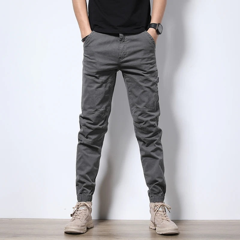 City Chic Cargo Joggers – Durable Cotton-Spandex with Reinforced Knees & Elastic Cuffs 9
