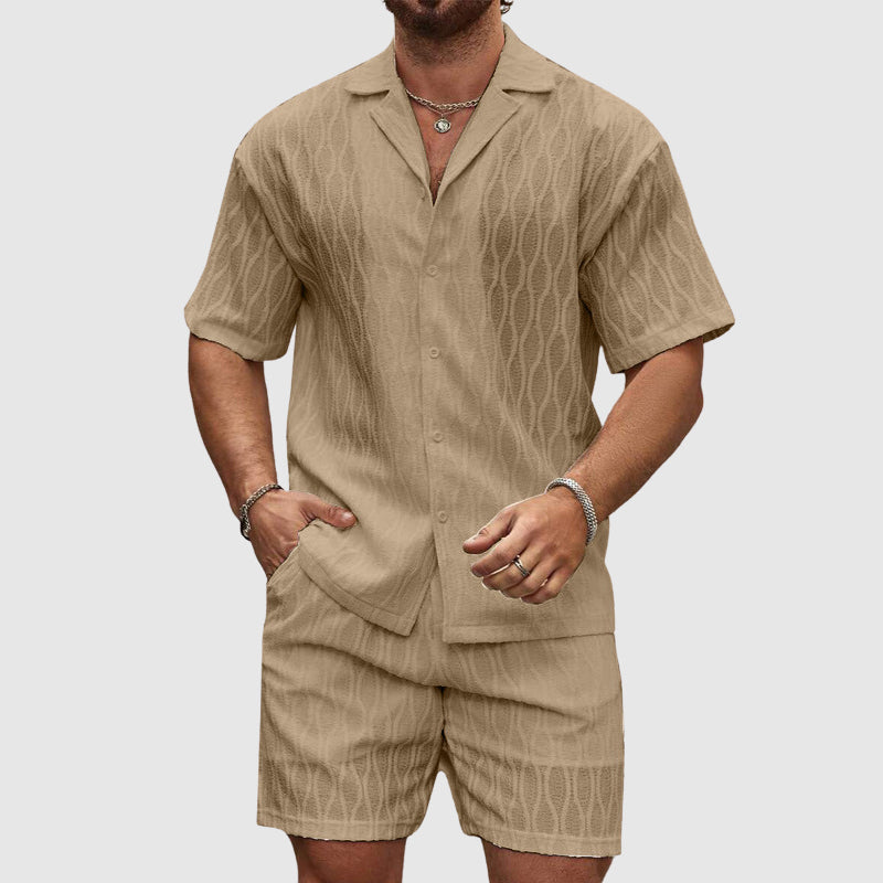 Coastal Breeze Summer Set – Lightweight Cotton Blend with Relaxed Fit 1