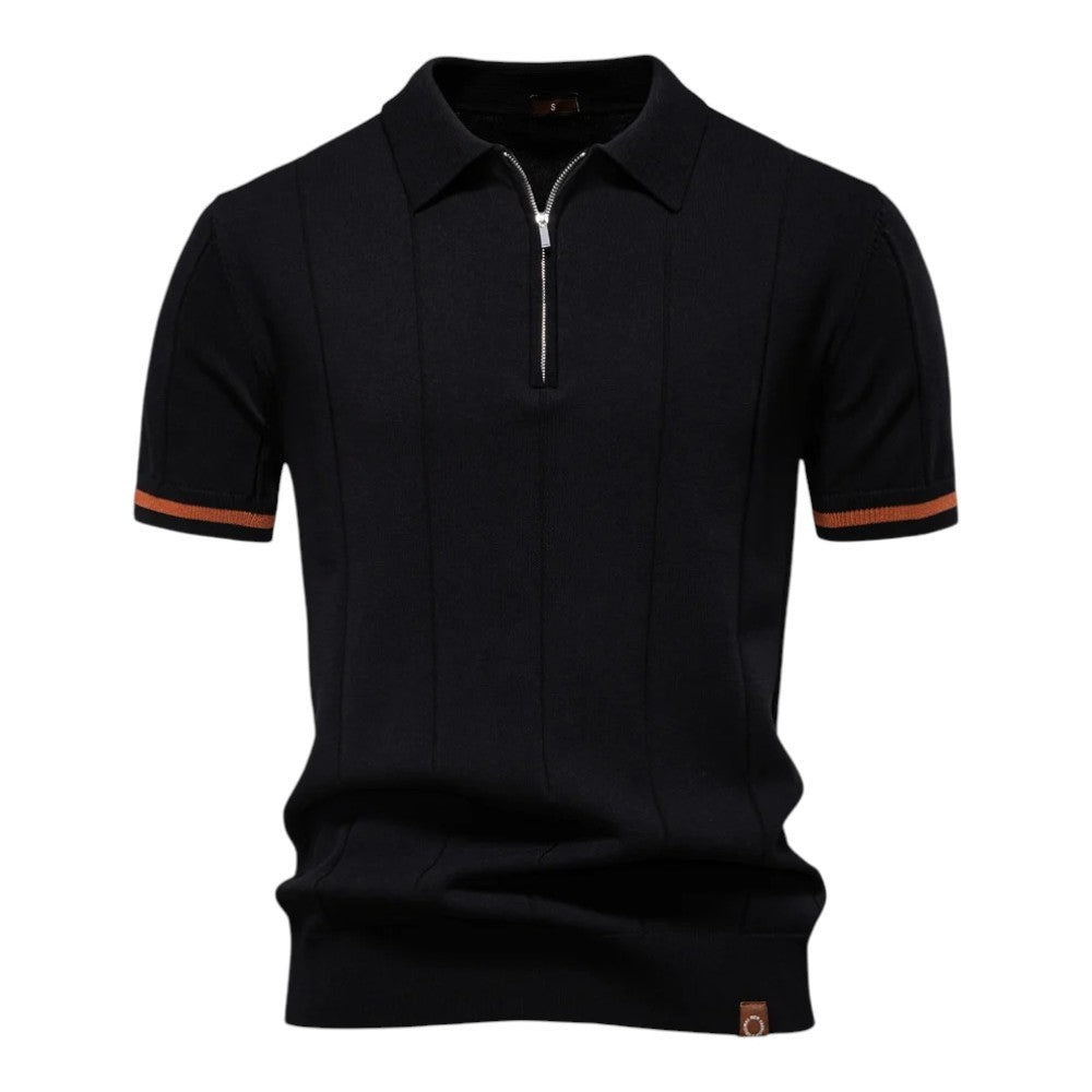 Denver Athletic Golf Polo – Breathable Stretch Knit with Tailored Fit 1