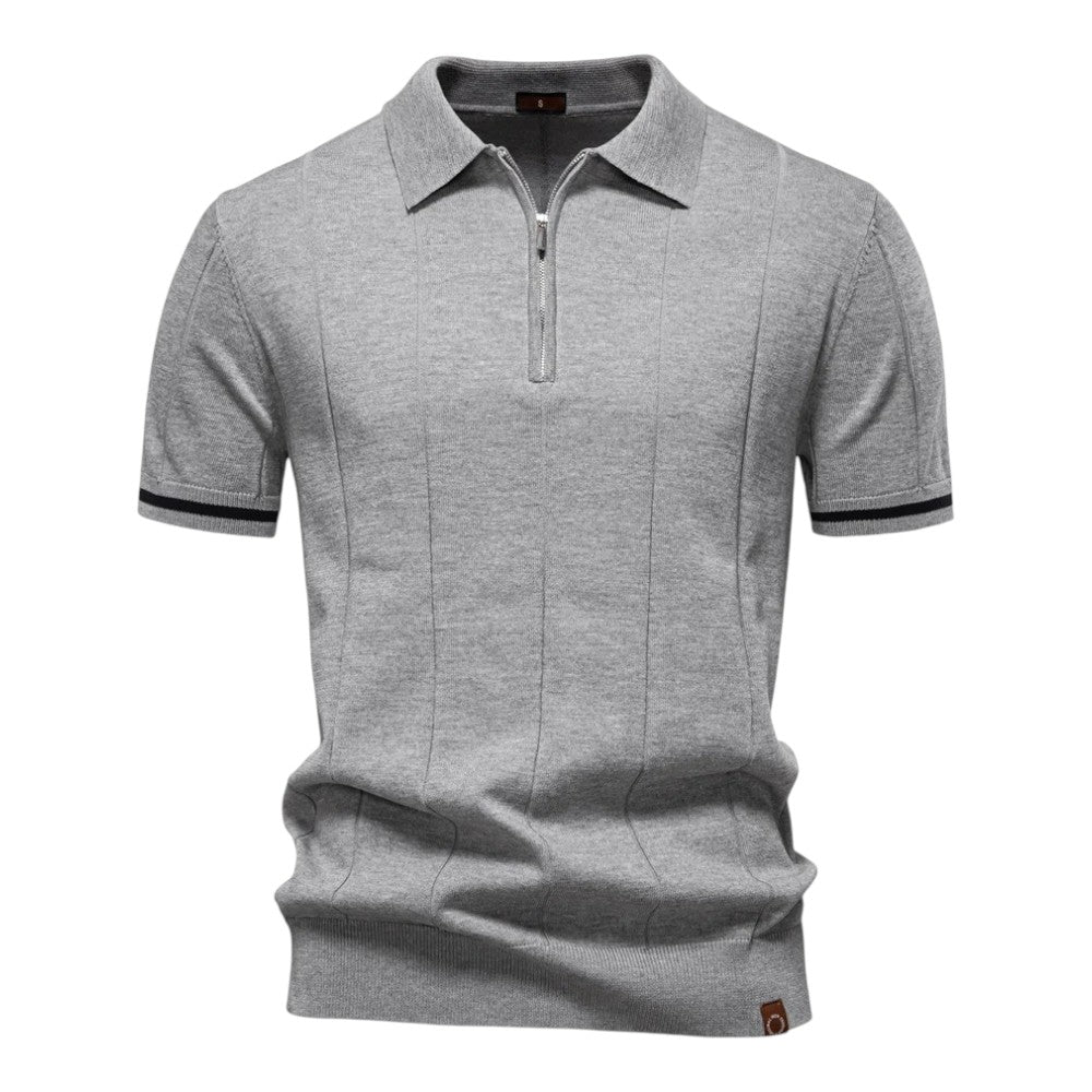Denver Athletic Golf Polo – Breathable Stretch Knit with Tailored Fit 3