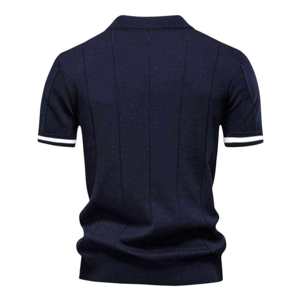 Denver Athletic Golf Polo – Breathable Stretch Knit with Tailored Fit 5