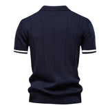 Denver Athletic Golf Polo – Breathable Stretch Knit with Tailored Fit 5