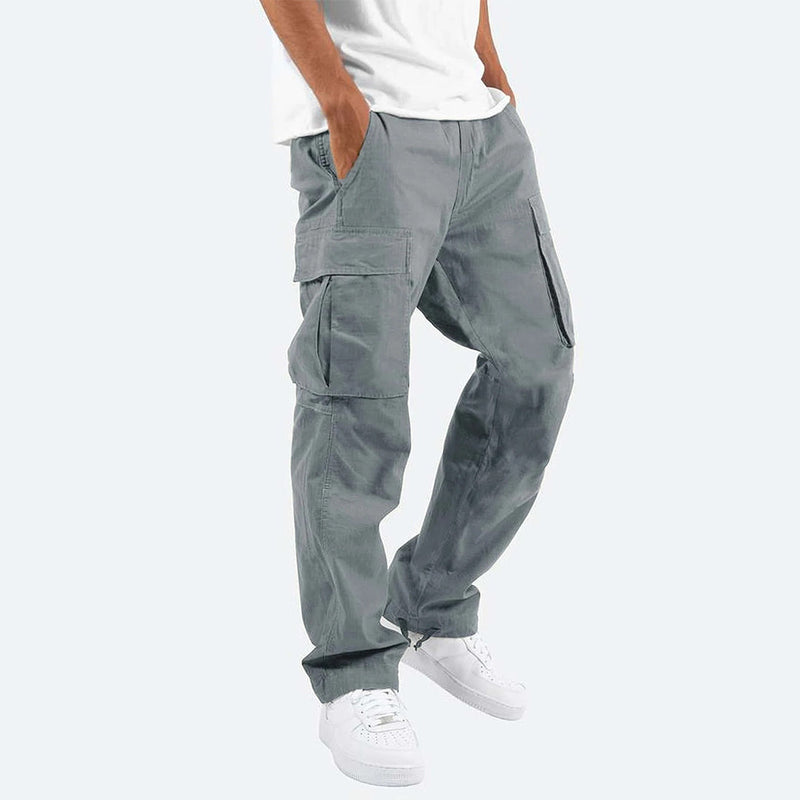 Denver Black Cargo Pants – Comfortable Fit with Functional Pockets 7