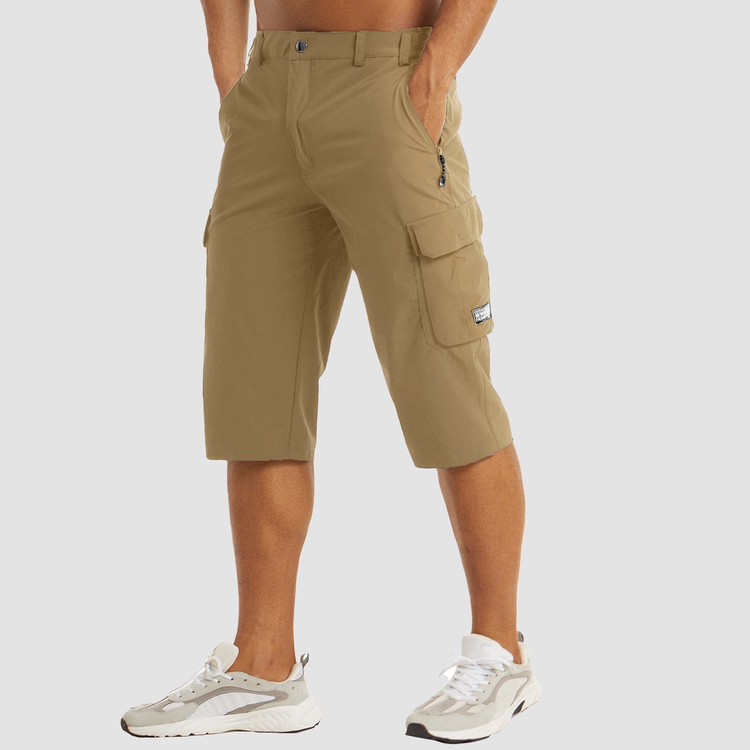 Denver Men's Cargo Shorts – Quick-Dry Stretch Fabric for Outdoor Comfort 0