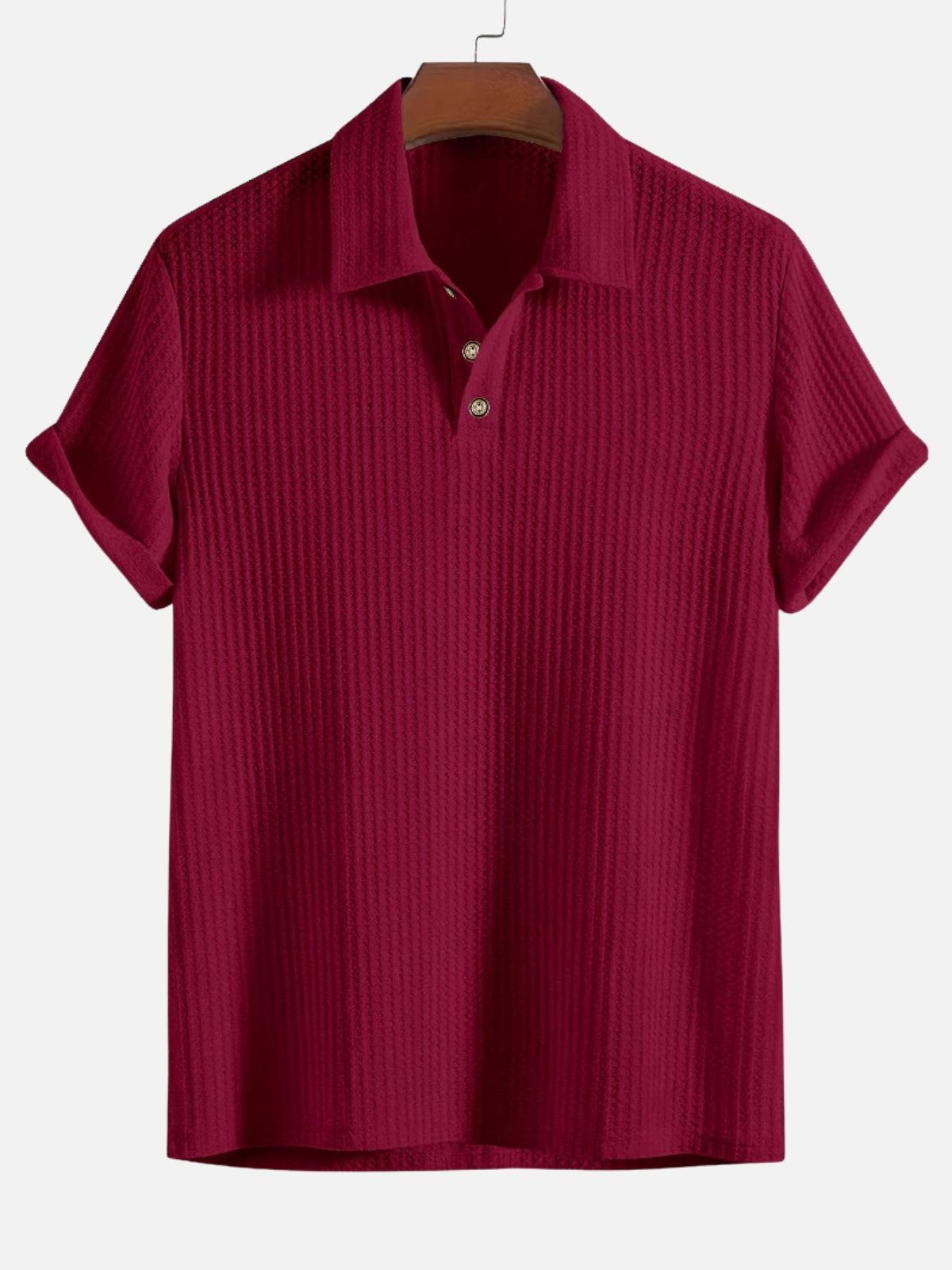 Denver Men's Polo Shirt – Lightweight Knit with Relaxed Fit for Summer Comfort 8