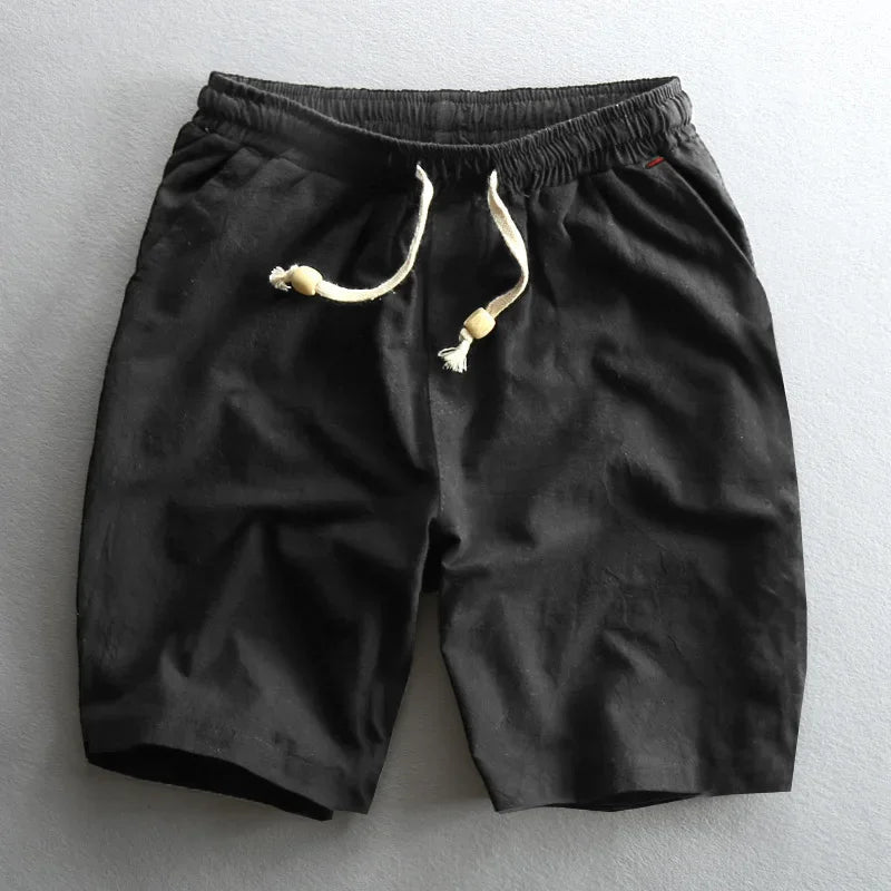 Denver Relaxed Fit Cotton Shorts – Breathable & Lightweight with Elastic Waist 2