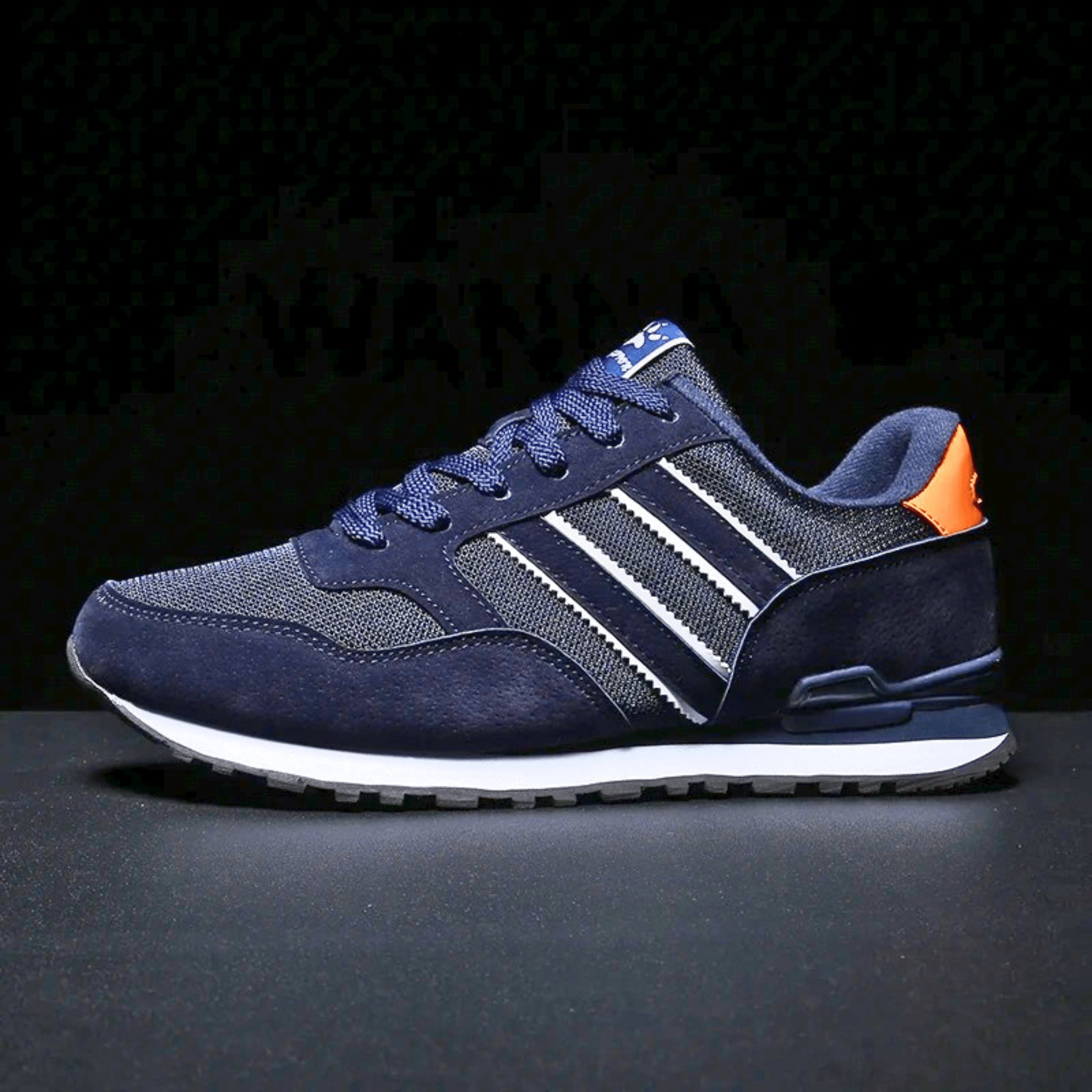 Denver Retro Sneakers – Breathable Mesh & Suede with Cushioned Sole 3