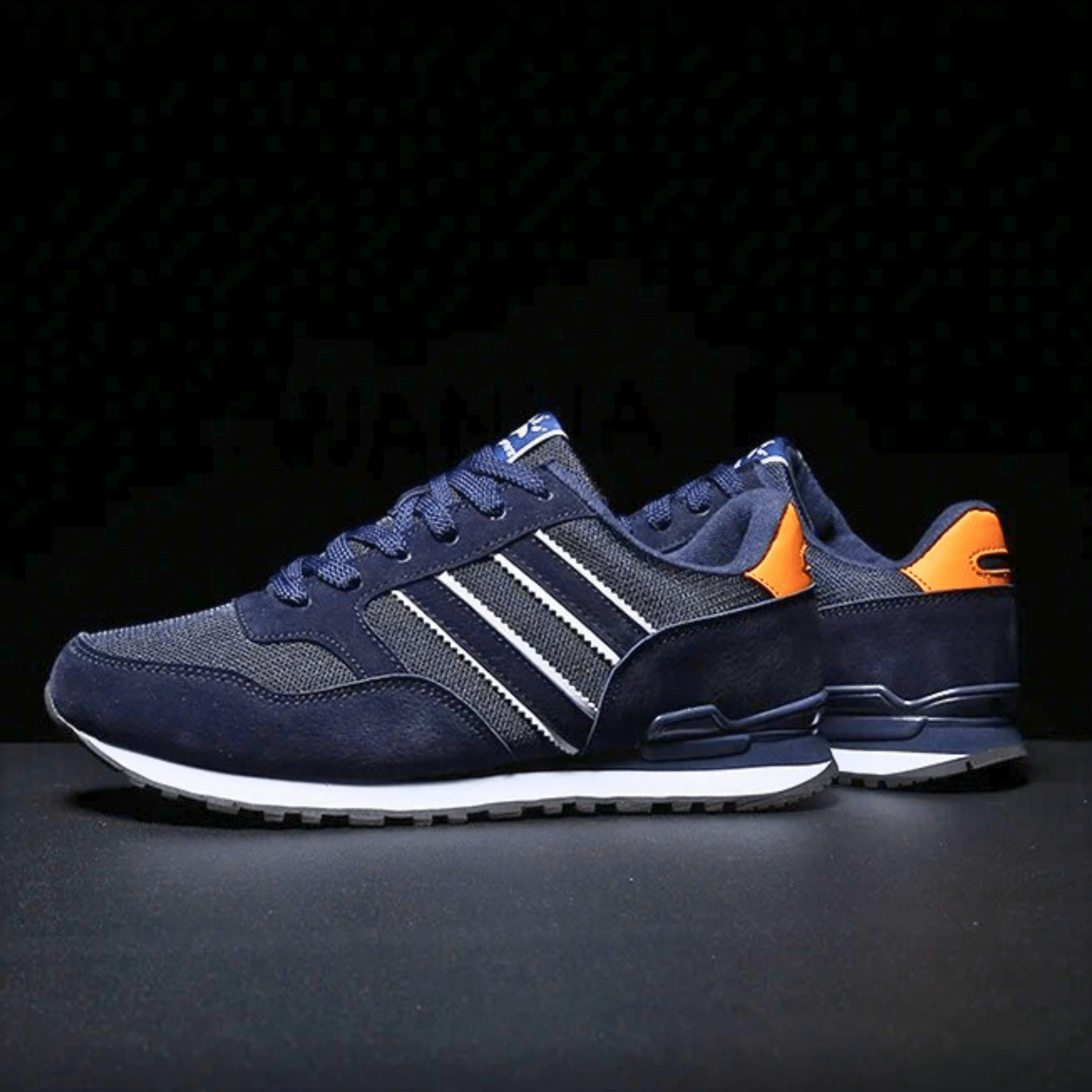 Denver Retro Sneakers – Breathable Mesh & Suede with Cushioned Sole 4