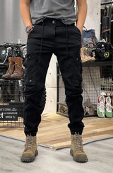 Denver Women's Black Cargo Pants – Durable Stretch Fabric with Custom Fit 2