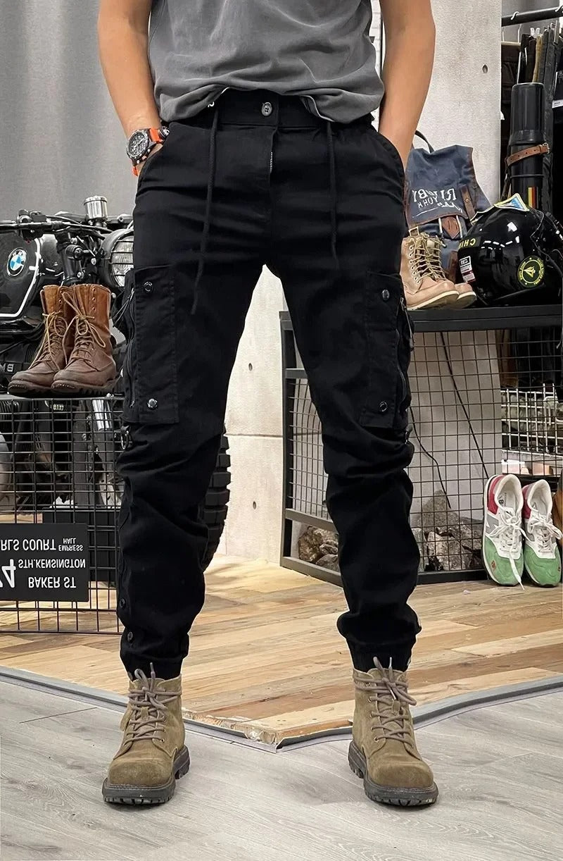 Denver Women's Black Cargo Pants – Durable Stretch Fabric with Custom Fit 2