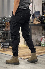 Denver Women's Black Cargo Pants – Durable Stretch Fabric with Custom Fit 7