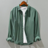 Monaco Double-Gauze Cotton Shirt