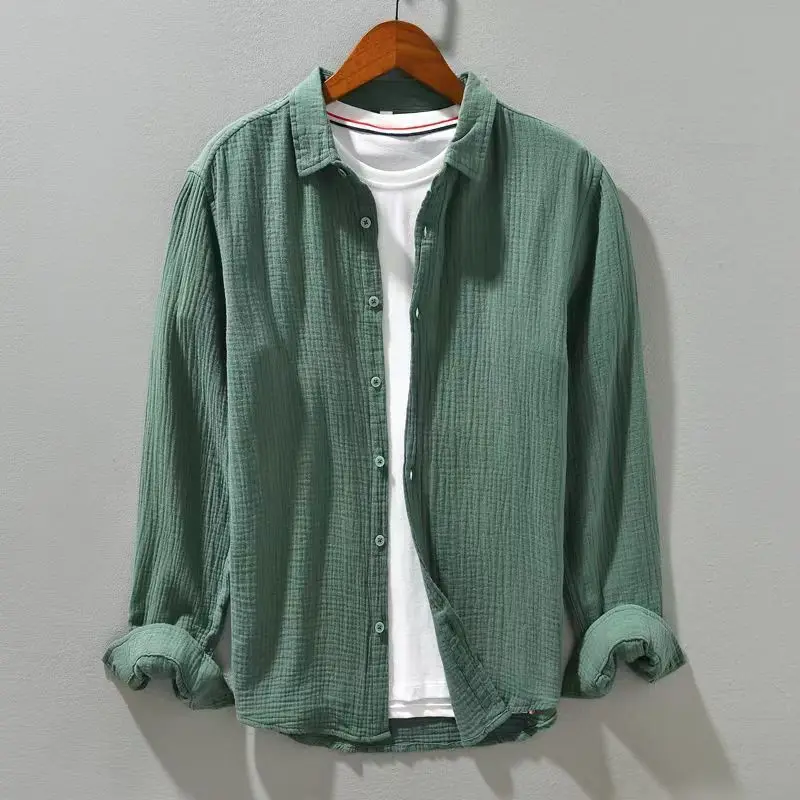 Monaco Double-Gauze Cotton Shirt