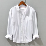 Monaco Double-Gauze Cotton Shirt