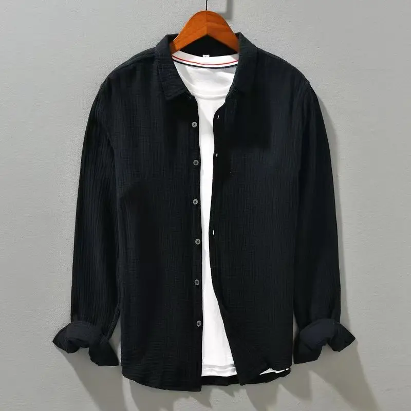 Monaco Double-Gauze Cotton Shirt