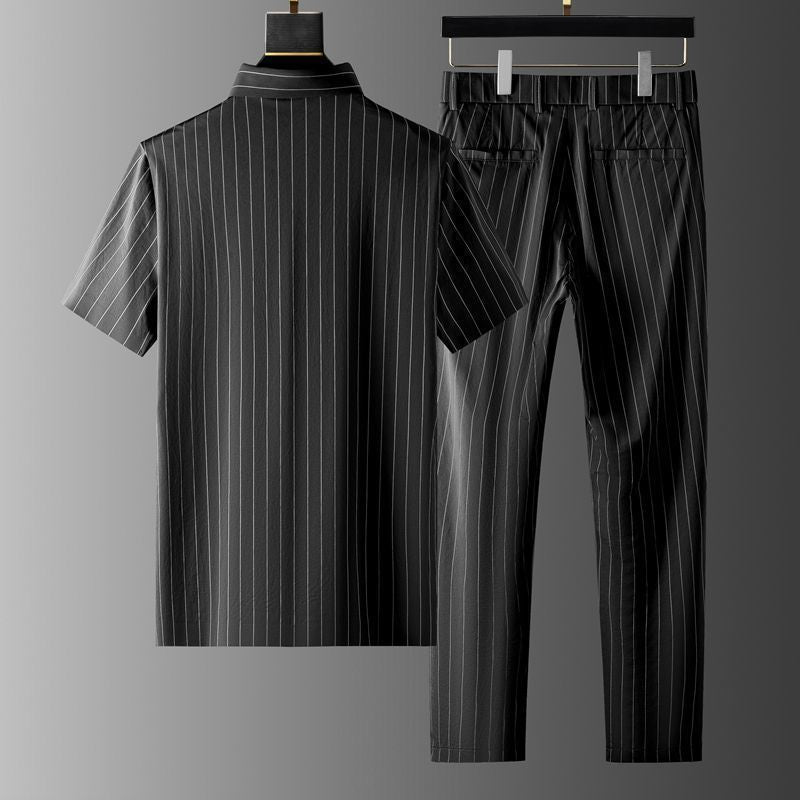 Dakota Cotton Polo & Tapered Trouser Set