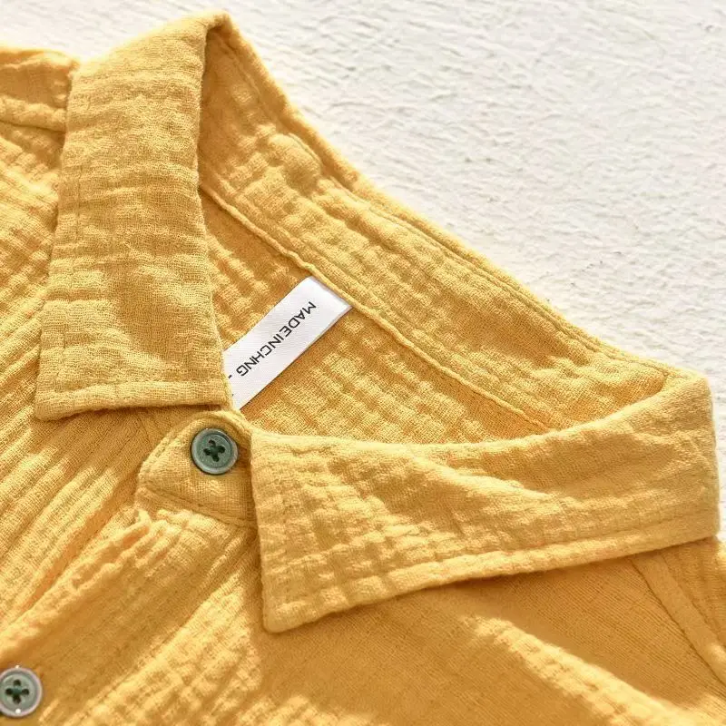 Monaco Double-Gauze Cotton Shirt