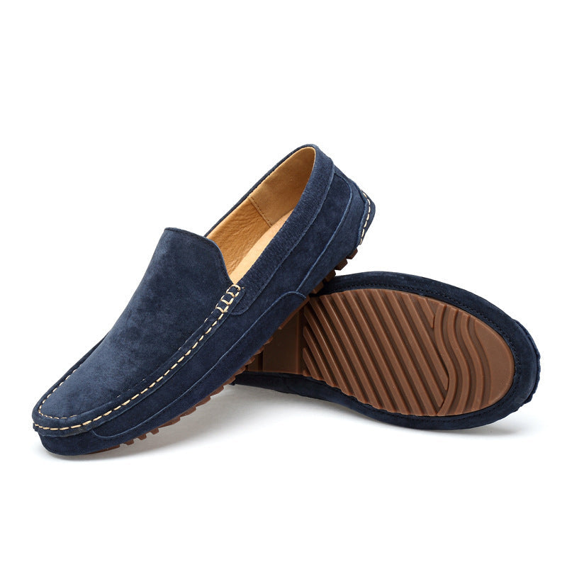 Matteo Suede Slip-On Loafers – Lightweight & Cushioned Men’s Shoes
