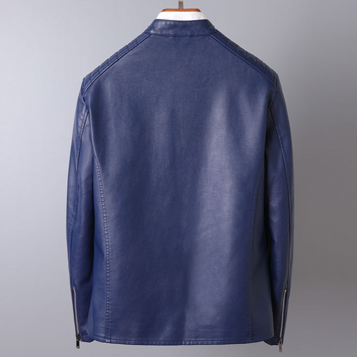 Armano Genuine Leather Biker Jacket – Rugged Casual Outerwear