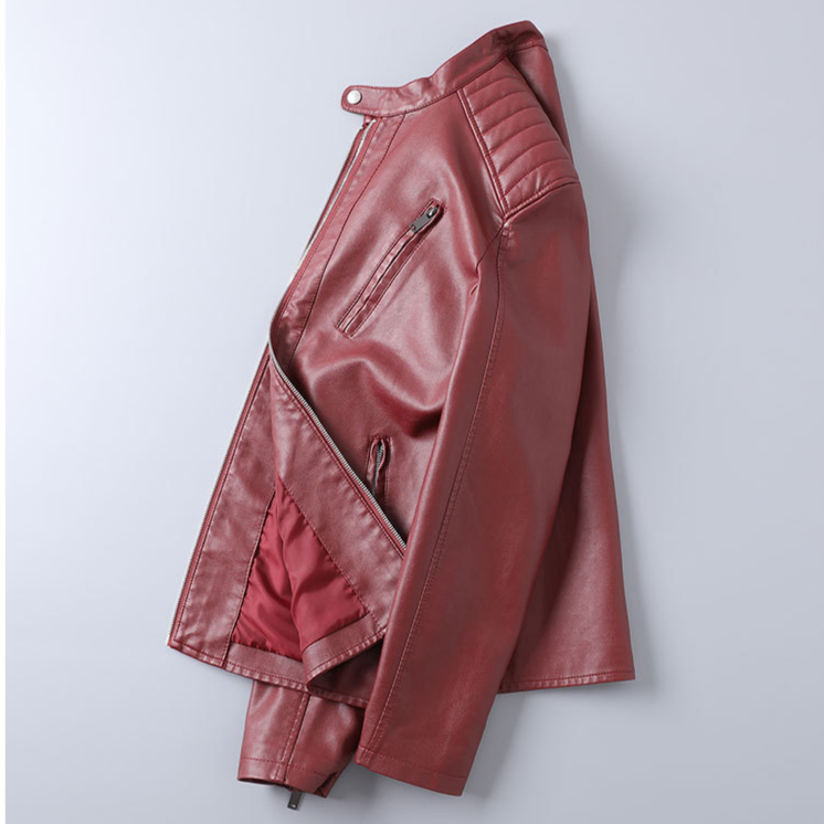 Armano Genuine Leather Biker Jacket – Rugged Casual Outerwear