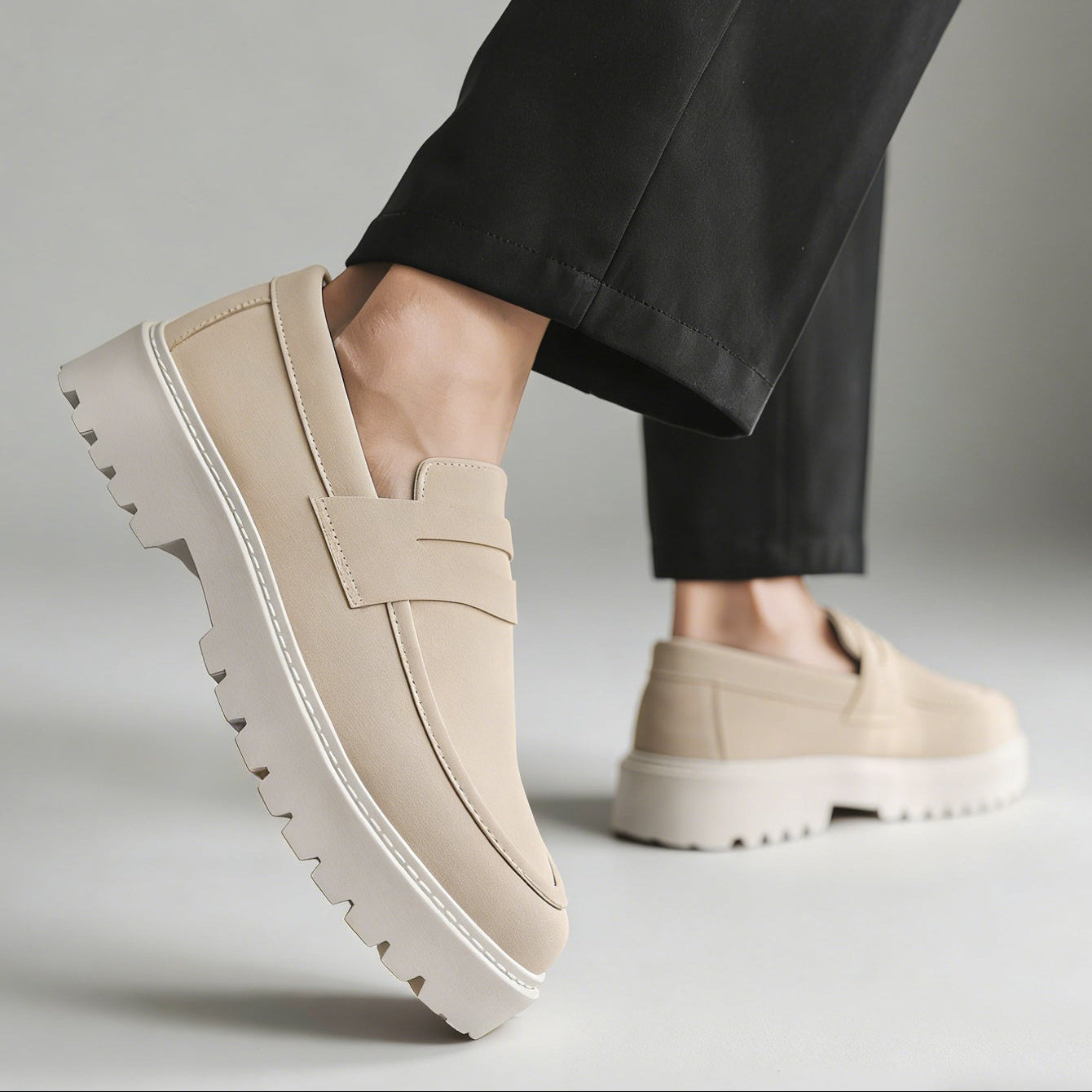 Bexley Leather Slip On Loafers