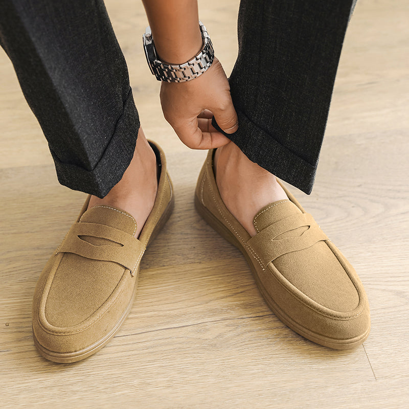 Edward Men’s Suede Loafers – Tailored Casual Shoes
